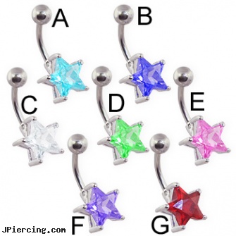 Large jeweled star belly ring, self piercing valvelarge, large guage body jewelry, rings method austrian tribes penis enlargement, 18g jeweled labrets, gold jeweled labret ring