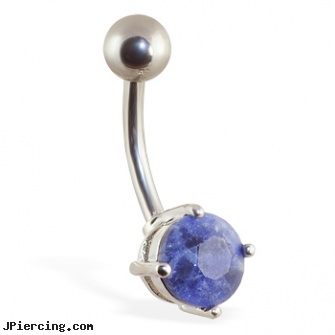 Navel ring with Lapis Lazuli stone, history of navel piercing, navel piercing body jewelry, navel piercing faq, pierces nipple ring, nonpeircing nipple rings