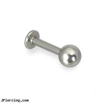 Steel ball labret, 12 ga, stainless steel cock rings, buy steel lip ring, surgical stainless steel navel jewelry, captive ring balls, belly button ring balls