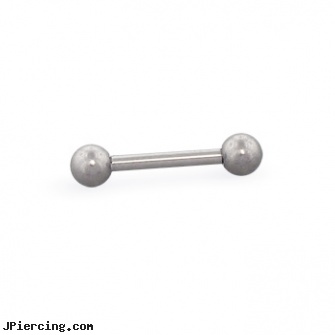 Titanium straight barbell, 16 ga, titanium navel ring, titanium navel rings, 18 gauge labret titanium, straight pin nose rings, gold plated straight barbell eyebrow jewelry