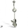 Playboy Belly Button Ring