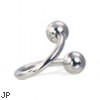 Spiral Barbell, 12 Ga