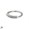 Spring Wire Captive Ring, 14 Ga