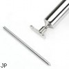 Steel Dermal Anchor Insertion Tool